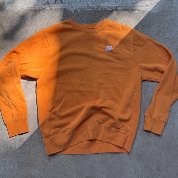 Nike Yellow Pullover Sweater - Picture 1 of 4